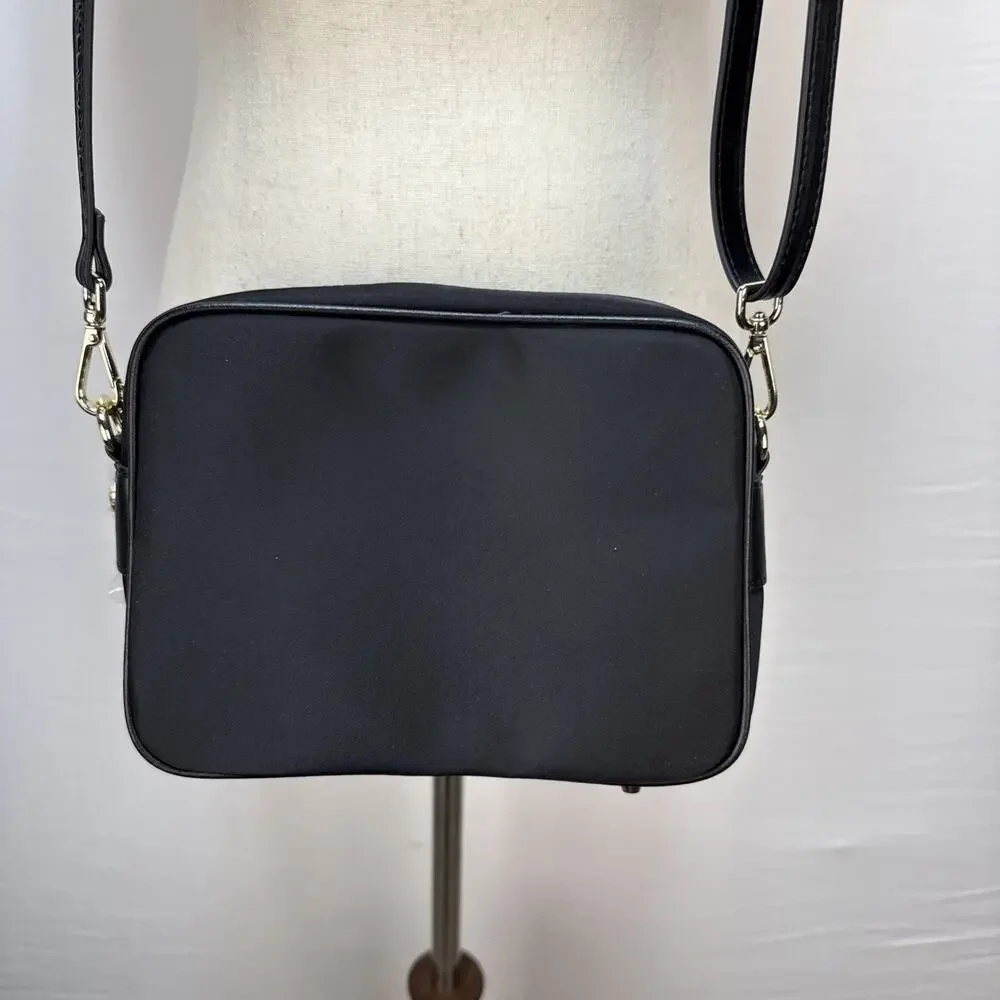 Arden Cove Crissy Black Nylon Full Crossbody Purse Bag Wallet Anti-Theft Travel - Picture 8 of 10